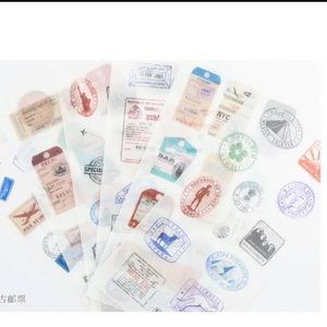 $2 SIX SHEETS OF STICKERS. NEW. $2 WITH ANY $10 ORDER OR MORE